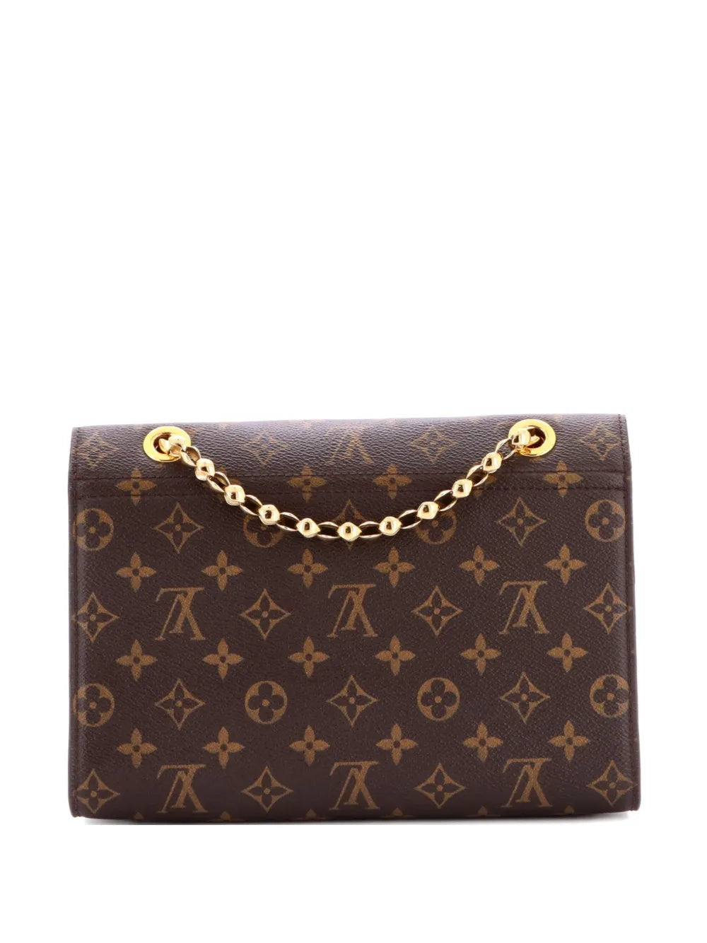 Louis Vuitton Pre Owned Victoire Handbag Monogram Canvas And Leather Shoulder Bag
