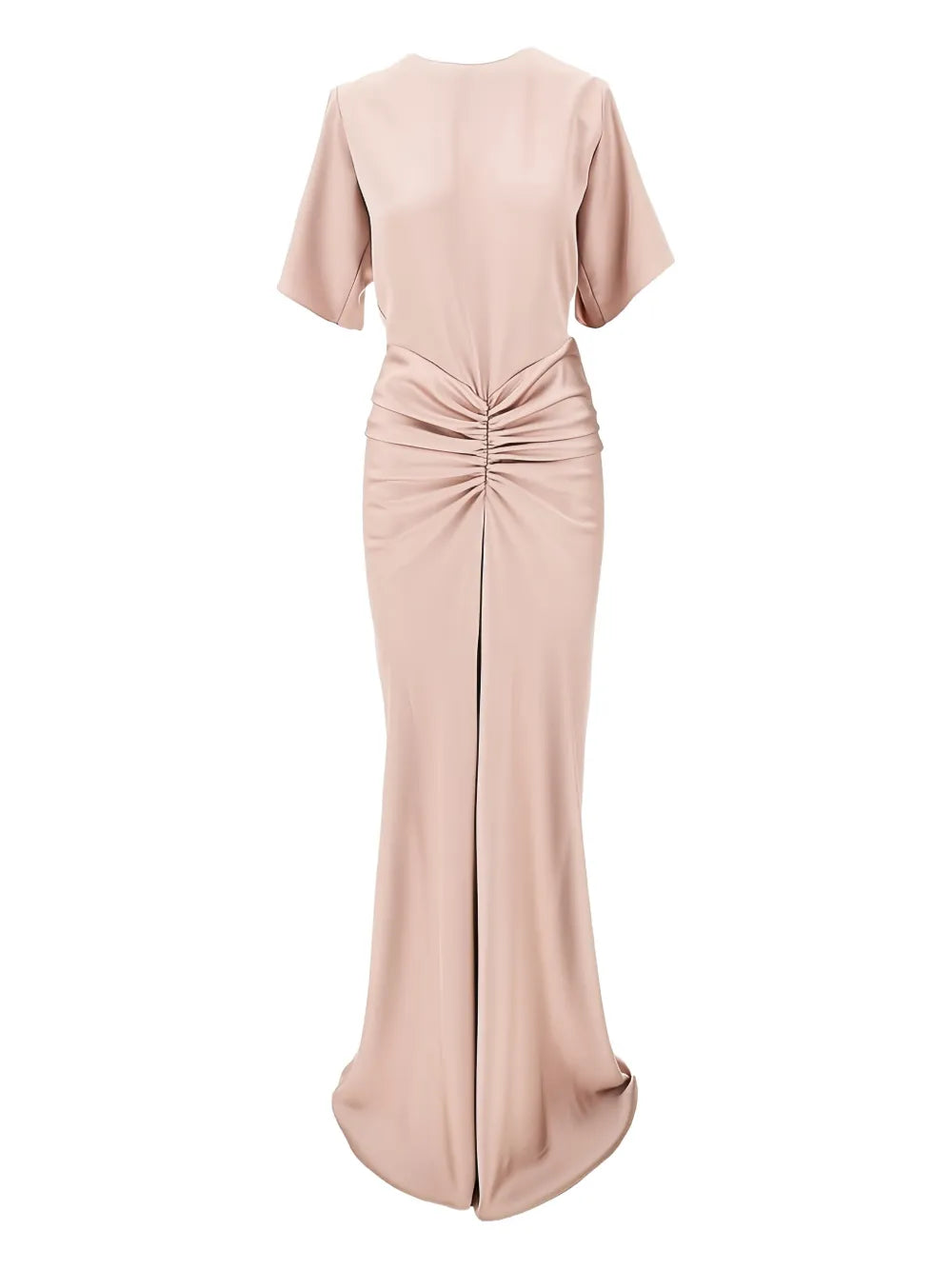 The Andamane Iris Ruched Maxi Dress