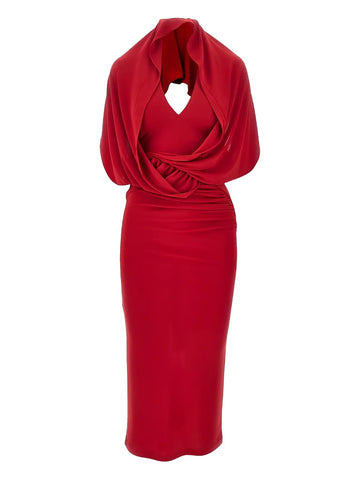 The Andamane Annie Open Back Midi Dress