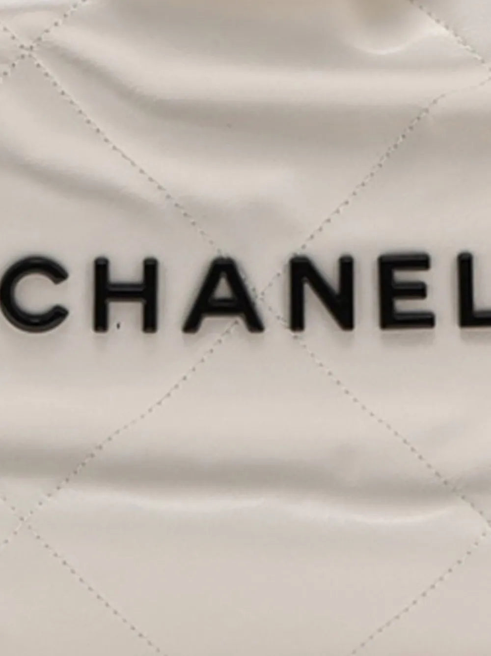 Chanel Pre Owned 2021 2025 Large Shiny Calfskin 22 Hobo Bag