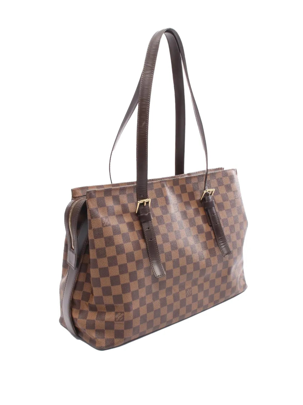 Louis Vuitton Pre Owned 1997 Damier Ebene Chelsea Shoulder Bag