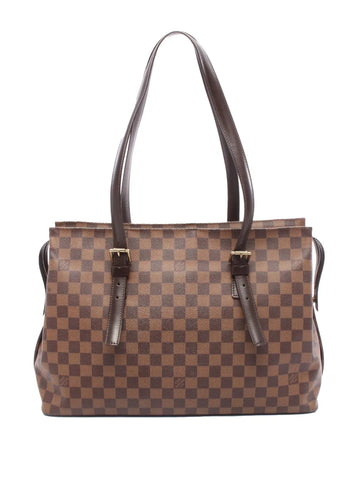 Louis Vuitton Pre Owned 1997 Damier Ebene Chelsea Shoulder Bag