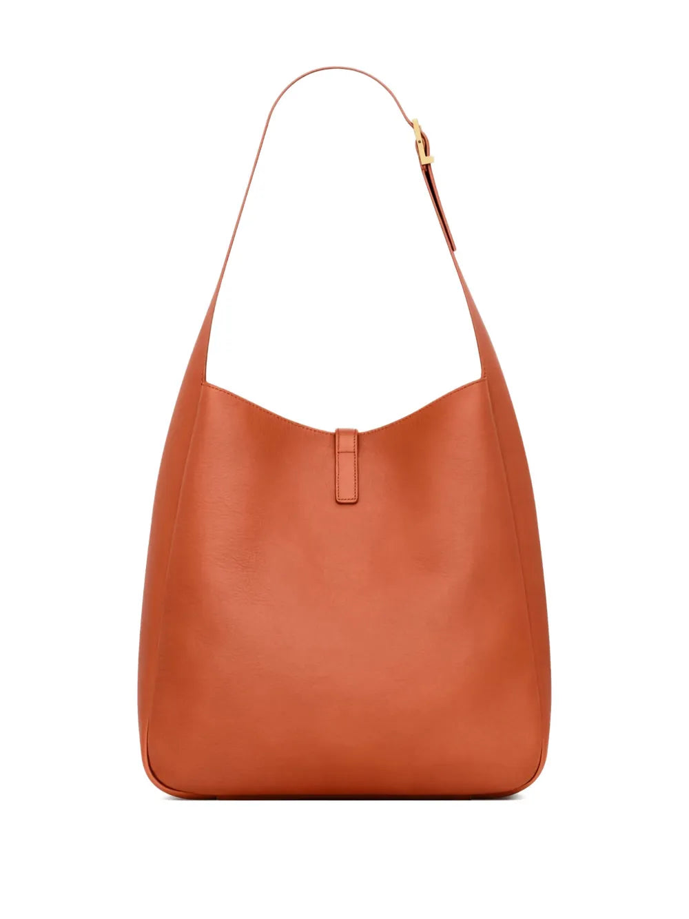 Saint Laurent Large Le 5 A 7 Buckle Leather Shoulder Bag