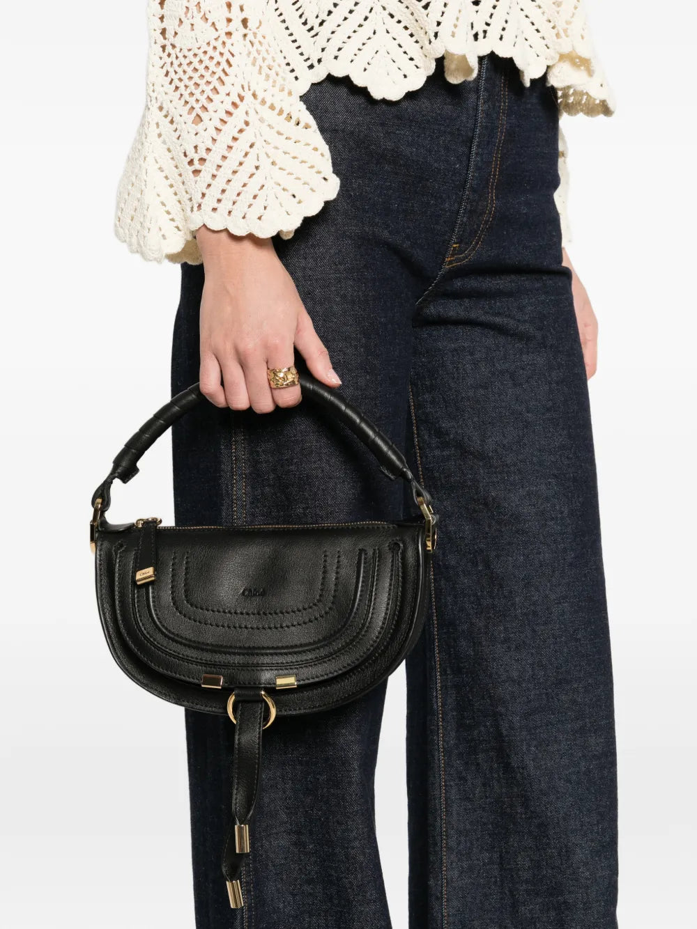 Chloe Marcie Top Handle Shoulder Bag