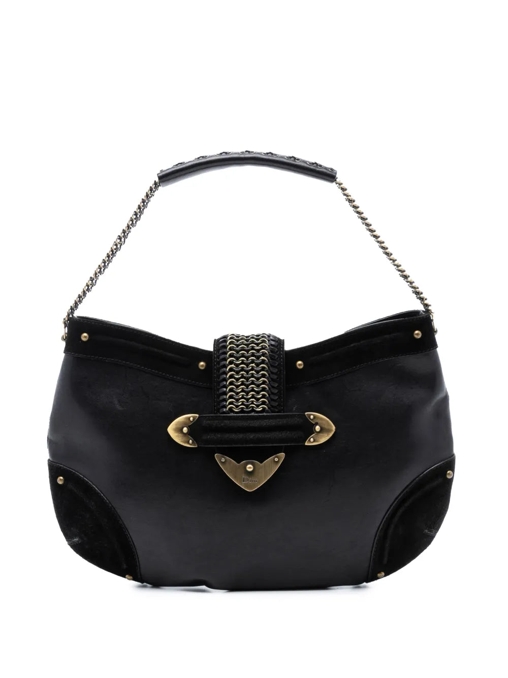 Christian Dior Pre Owned 2007 Leather Jeanne Hobo Bag