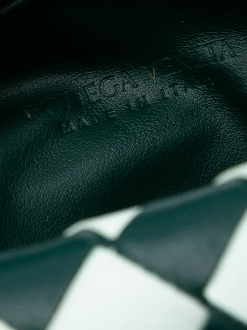 Bottega Veneta Pre Owned 2012 2025 Mini Bicolor Nappa Intrecciato Dragon Jodie Hobo Bag