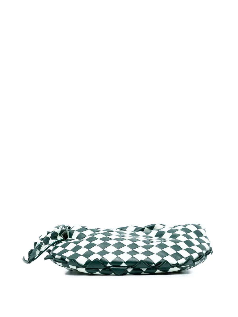 Bottega Veneta Pre Owned 2012 2025 Mini Bicolor Nappa Intrecciato Dragon Jodie Hobo Bag