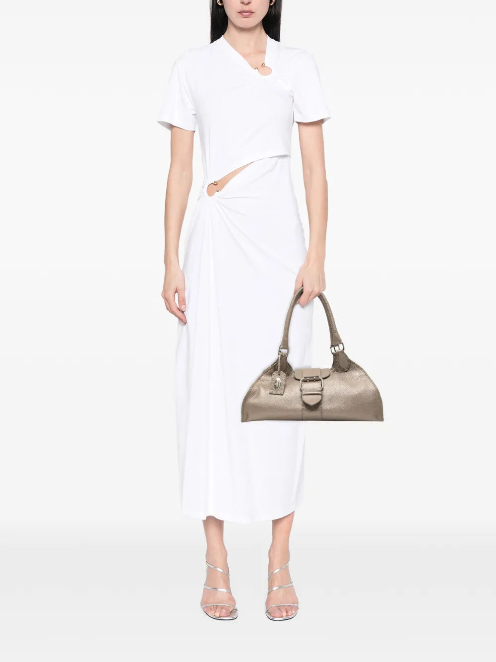 Fendi Pre Owned 2000 2010 Leather Selleria Sporty Shoulder Bag