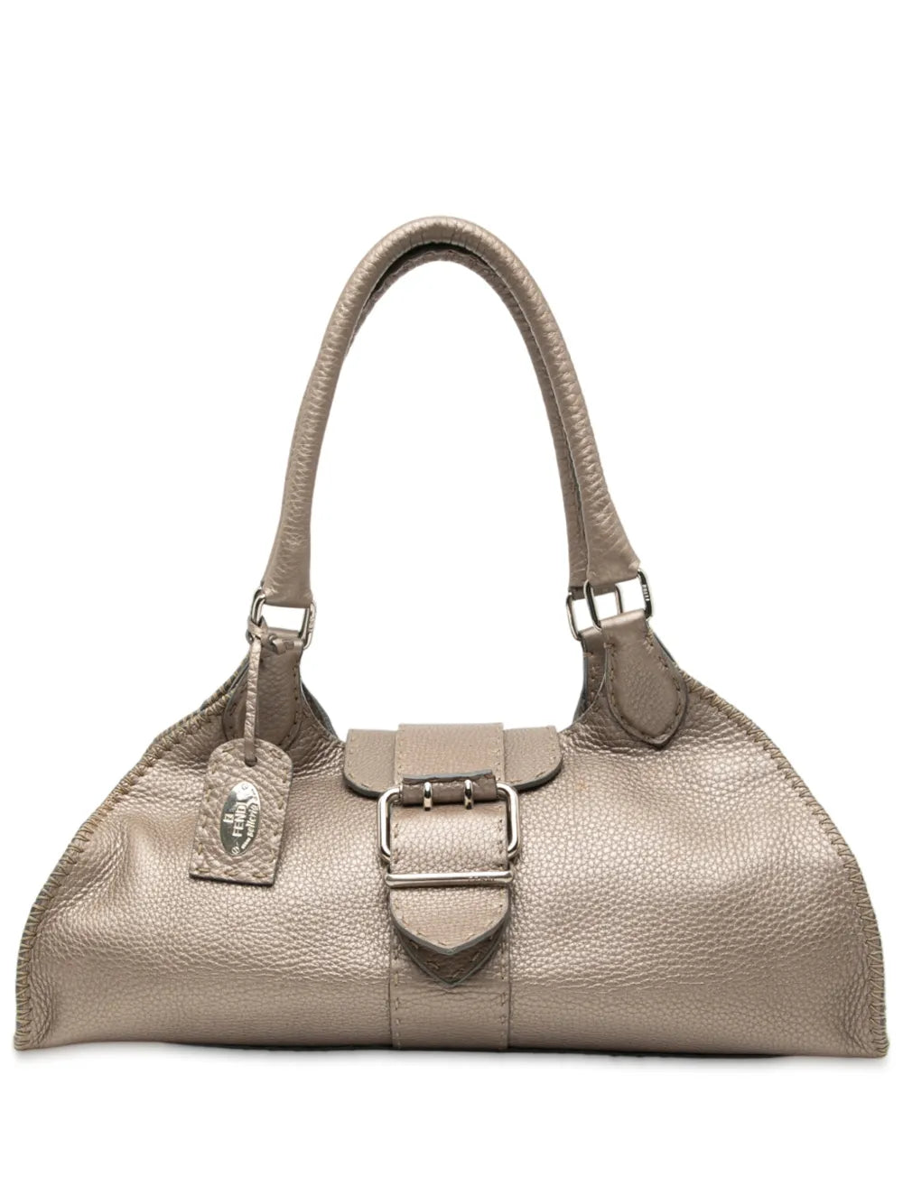Fendi Pre Owned 2000 2010 Leather Selleria Sporty Shoulder Bag