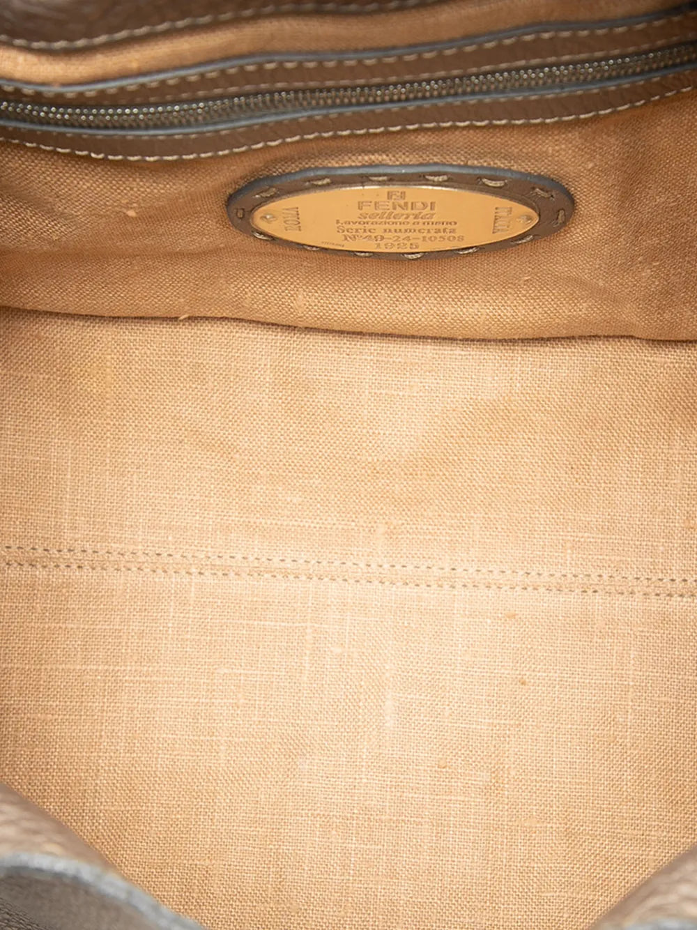 Fendi Pre Owned 2000 2010 Leather Selleria Sporty Shoulder Bag