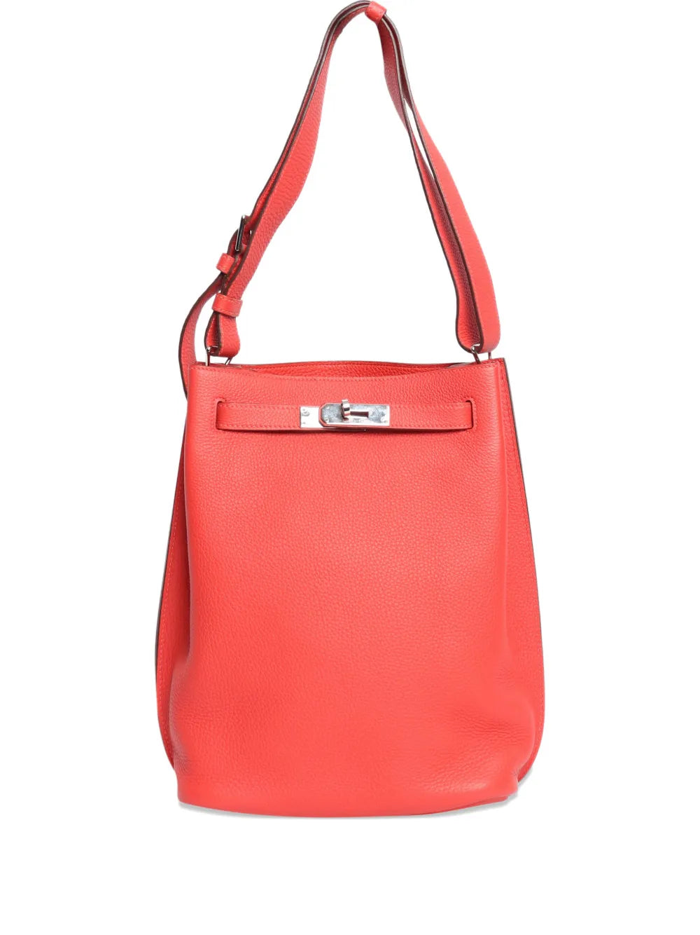 Hermes Pre Owned 2014 So Kelly Leather Shoulder Bag