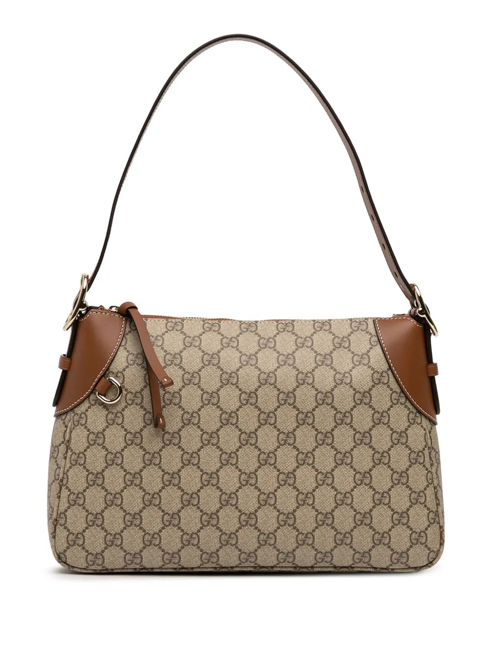 Gucci Pre Owned 2016 2025 Medium Gg Supreme Emblem Shoulder Bag