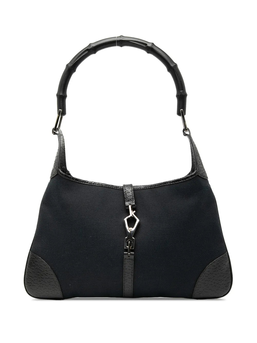 Gucci Pre Owned 2000 2015 Canvas Bamboo Jackie Hobo Bag