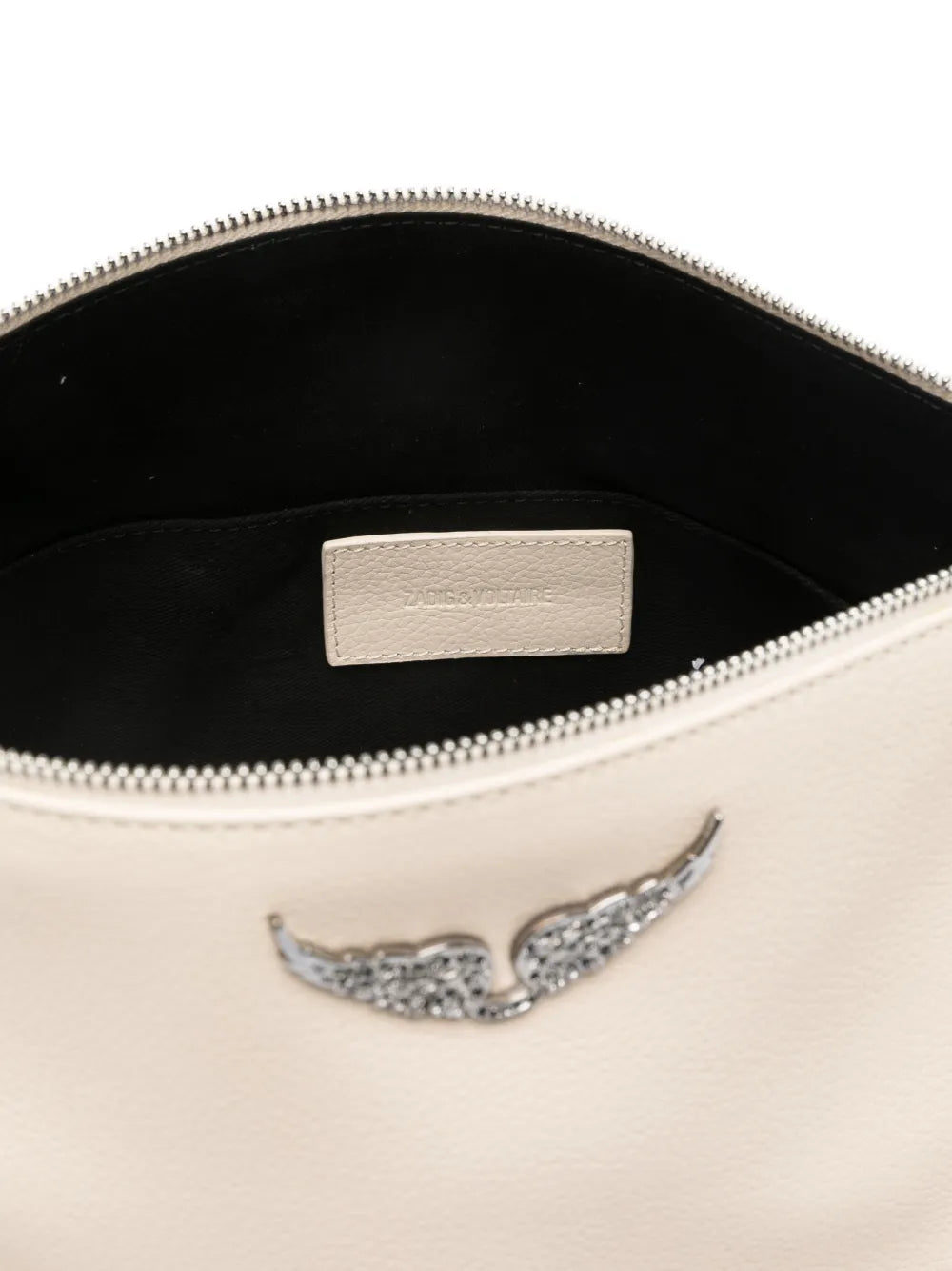 Zadigvoltaire Jim Wings Detail Top Handle Shoulder Bag