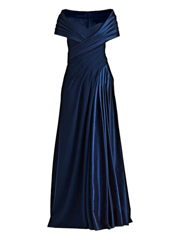 Tadashi Shoji Pleated Maxi Dress