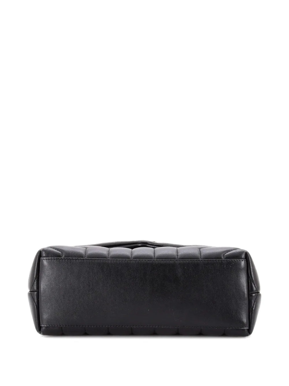 Saint Laurent Pre Owned Loulou Matelasse Chevron Leather Small Shoulder Bag