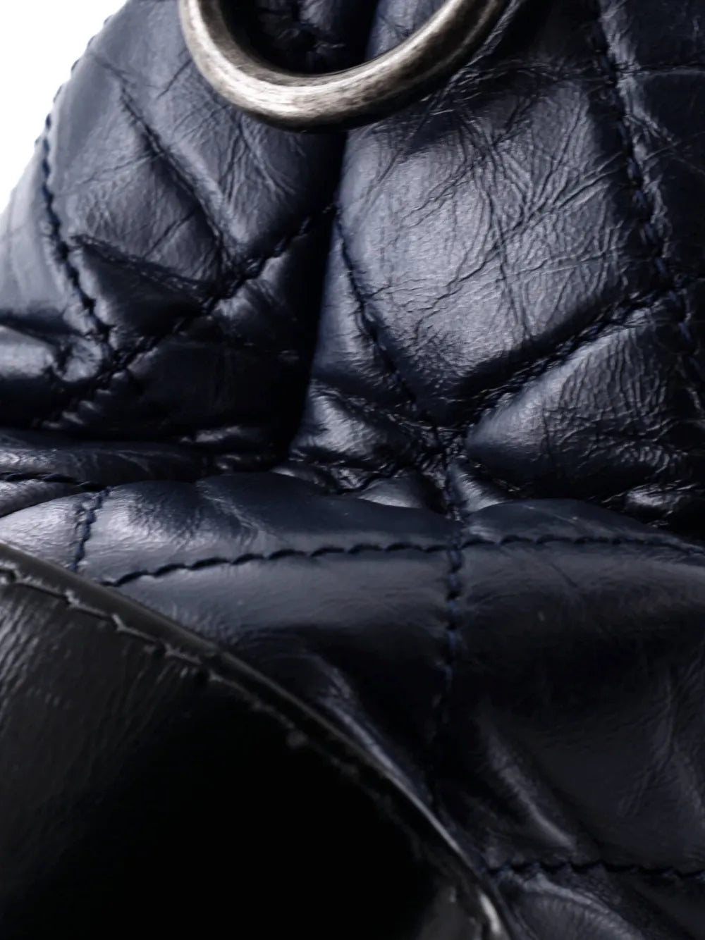 Chanel Pre Owned Gabrielle Quilted Aged Calfskin Medium Hobo Bag