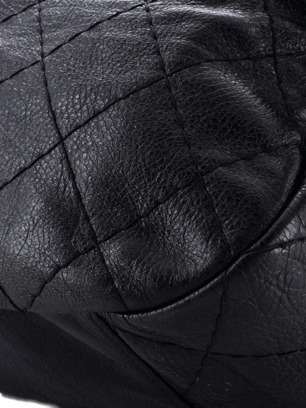 Chanel Pre Owned On The Road Quilted Leather Hobo Bag