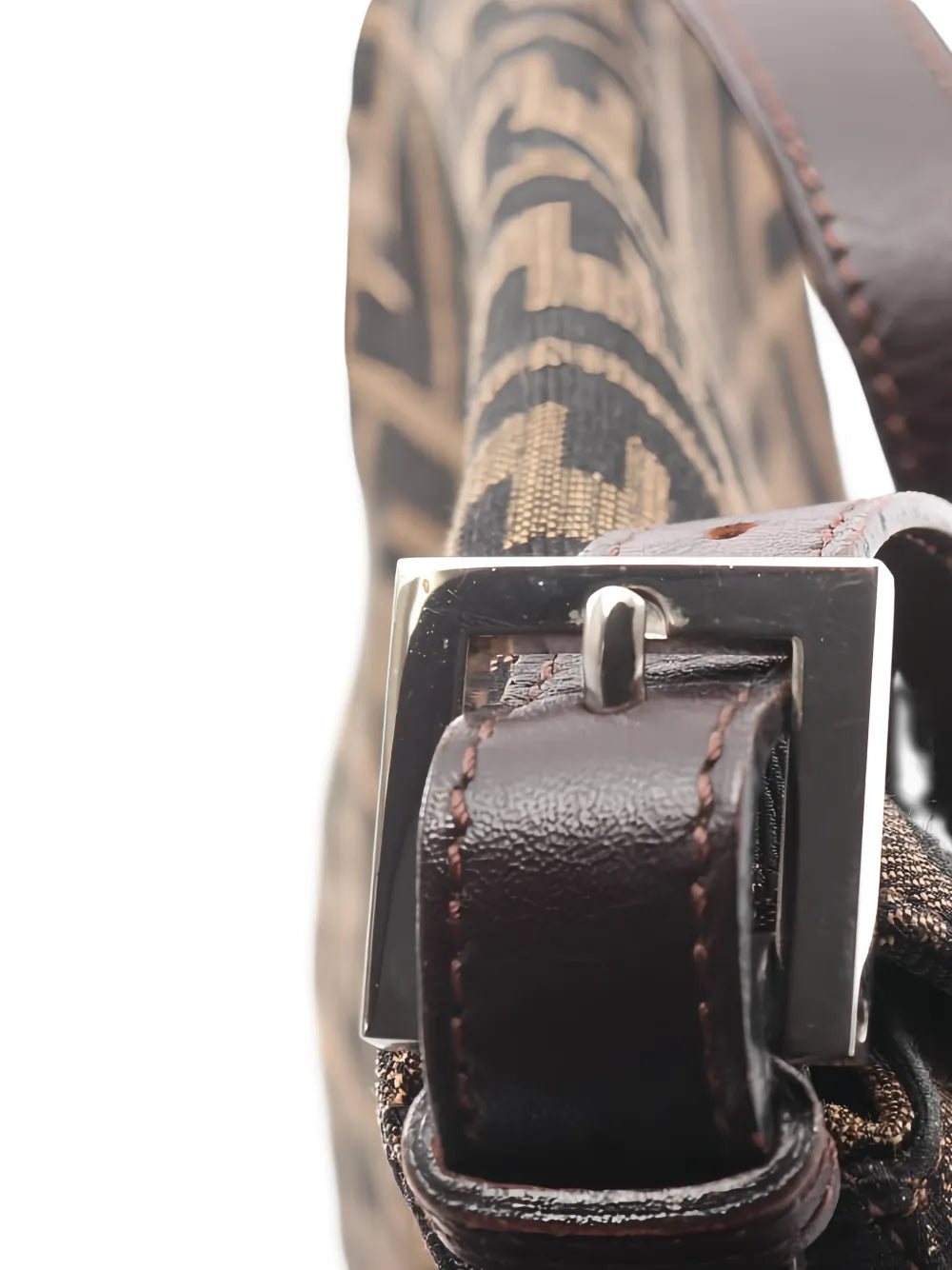 Fendi Pre Owned 2010S Zucca Mamma Bucket Tote Bag
