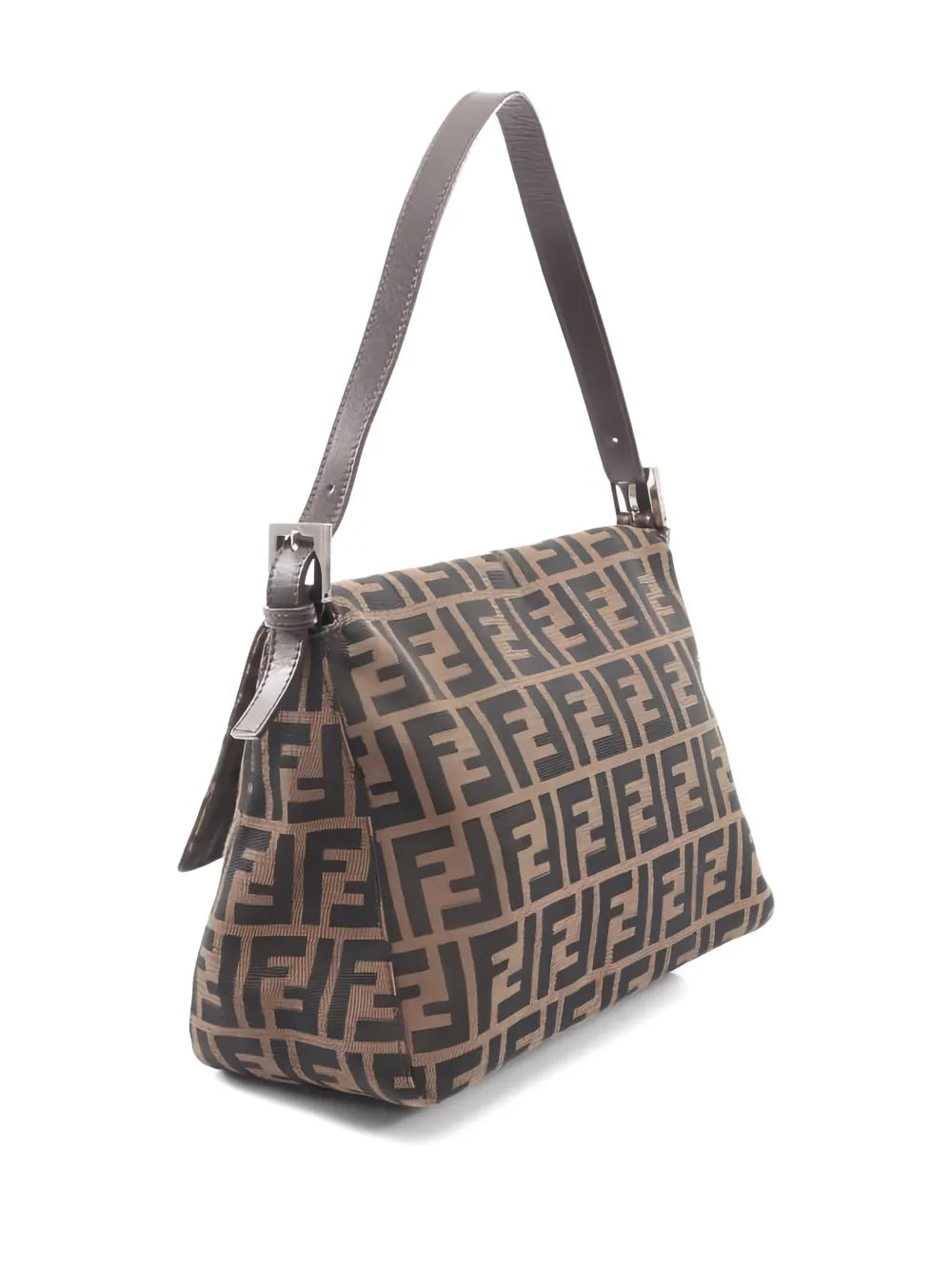 Fendi Pre Owned 2010S Zucca Mamma Bucket Tote Bag