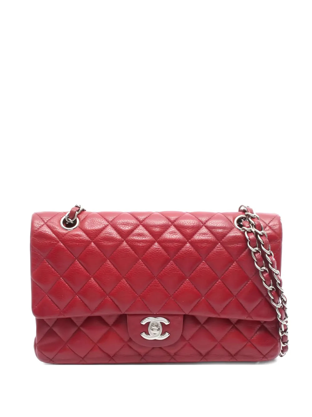 Chanel Pre Owned 2012 Double Flap Leather Shoulder Bag