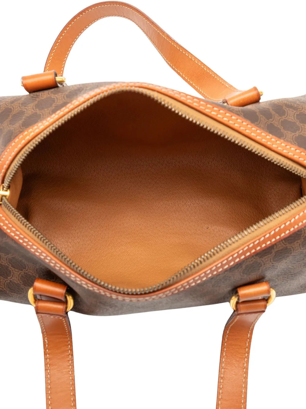 Celine Pre Owned 1994 Macadam Coated Canvas Shoulder Bag