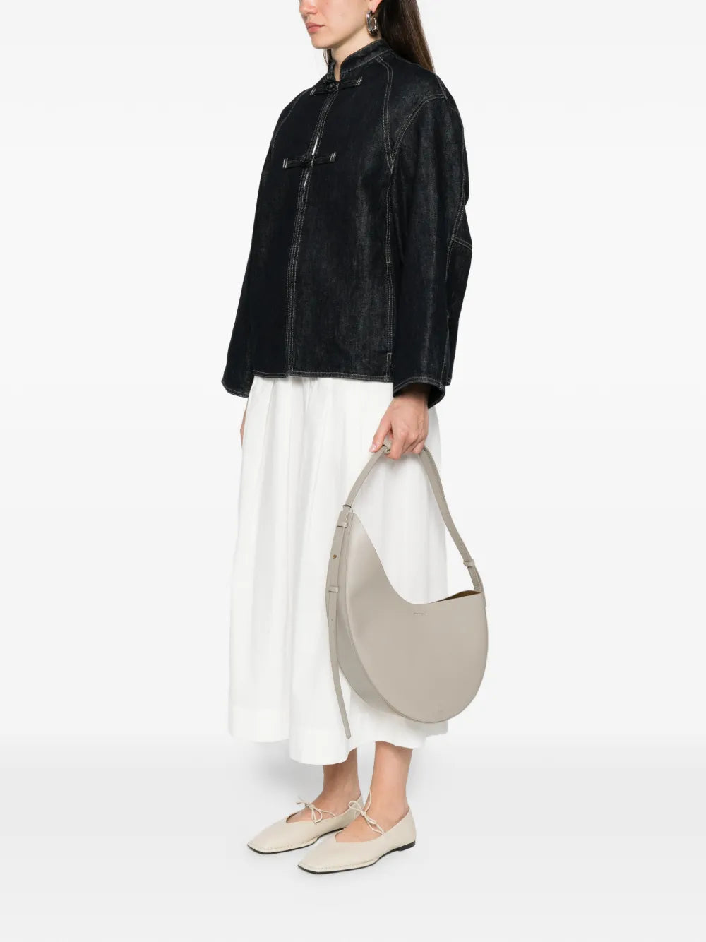 Soeur Winona Curved Shoulder Bag
