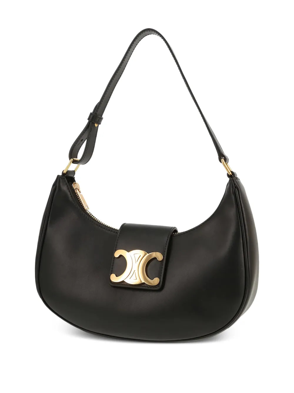 Celine Pre Owned 2020 Ava Triomphe Leather Shoulder Bag