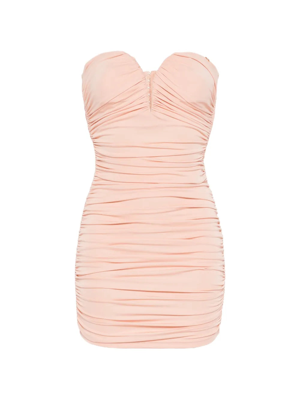 Elisabetta Franchi Sweetheart Neckline Ruched Mini Dress