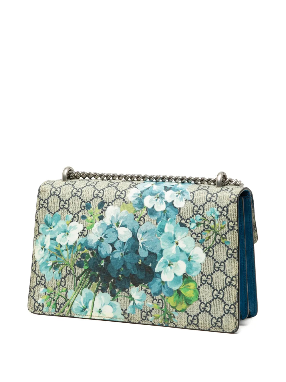 Gucci Pre Owned 2016 2025 Small Gg Supreme Blooms Dionysus Shoulder Bag