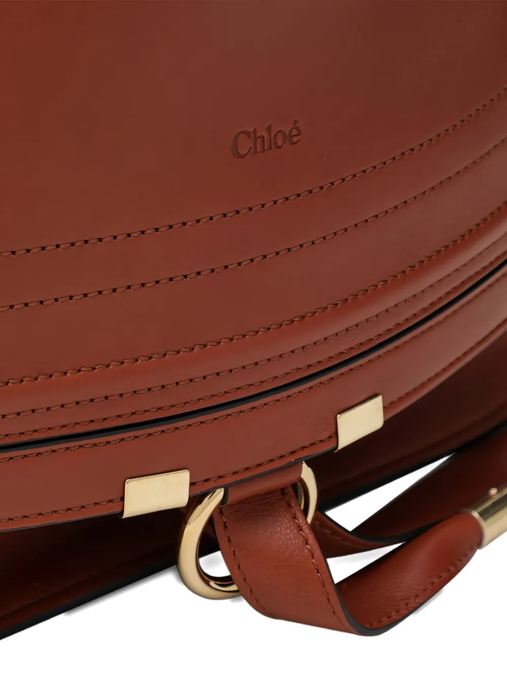 Chloe Marcie Twisted Strap Shoulder Bag