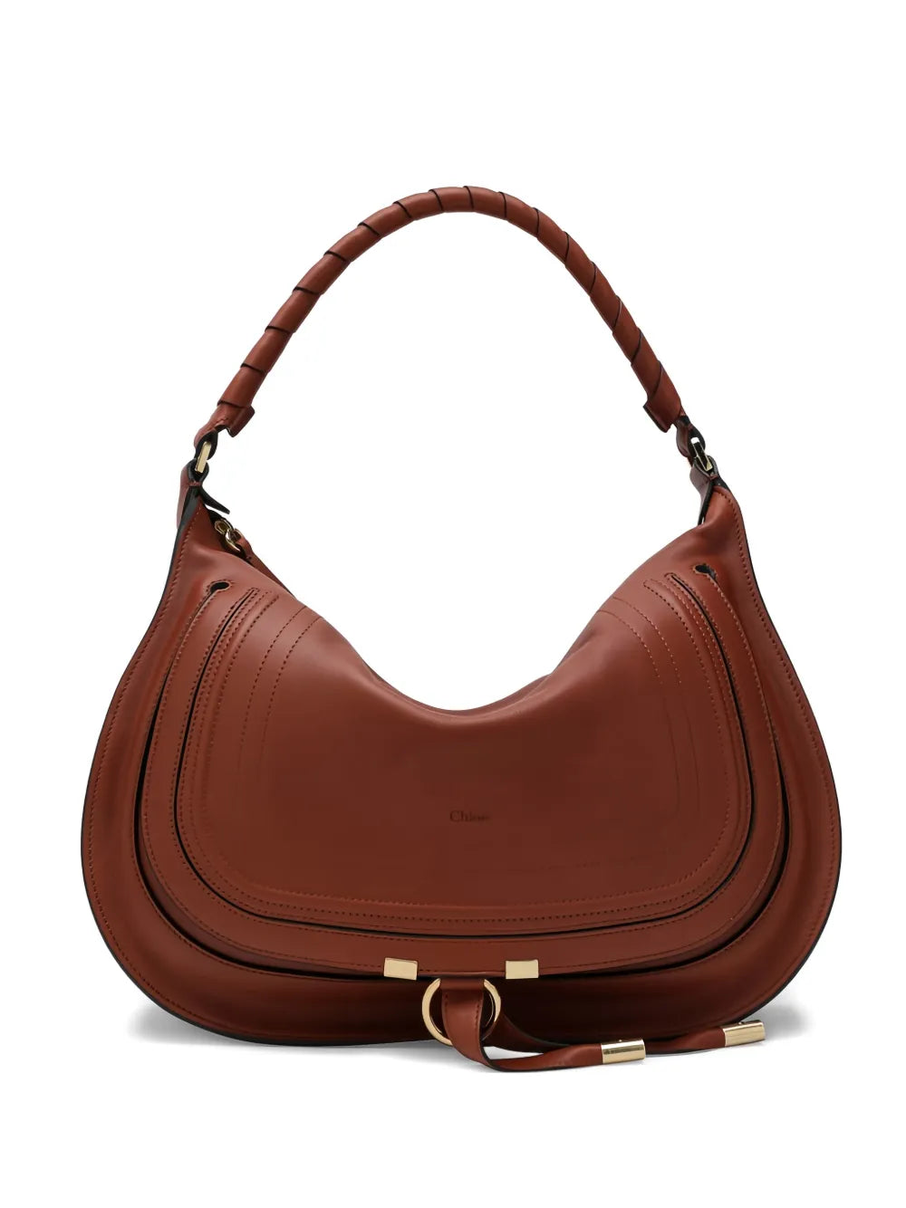 Chloe Marcie Twisted Strap Shoulder Bag