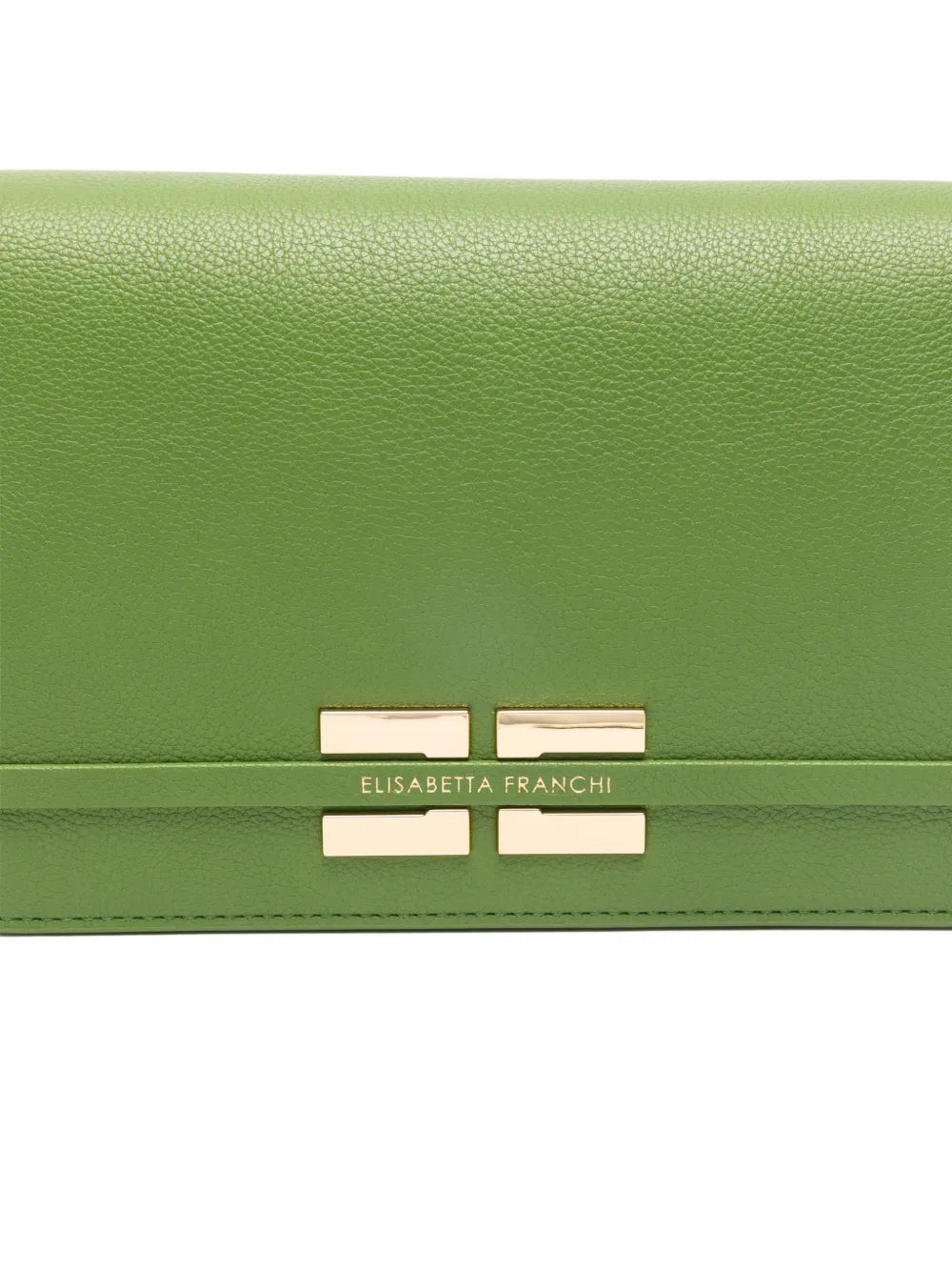 Elisabetta Franchi Logo Chain Shoulder Bag