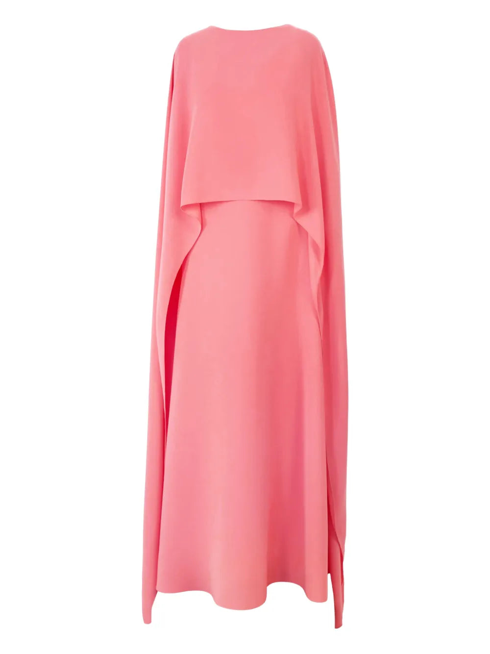 Carolina Herrera Rear Zip Cape Front Kaftan