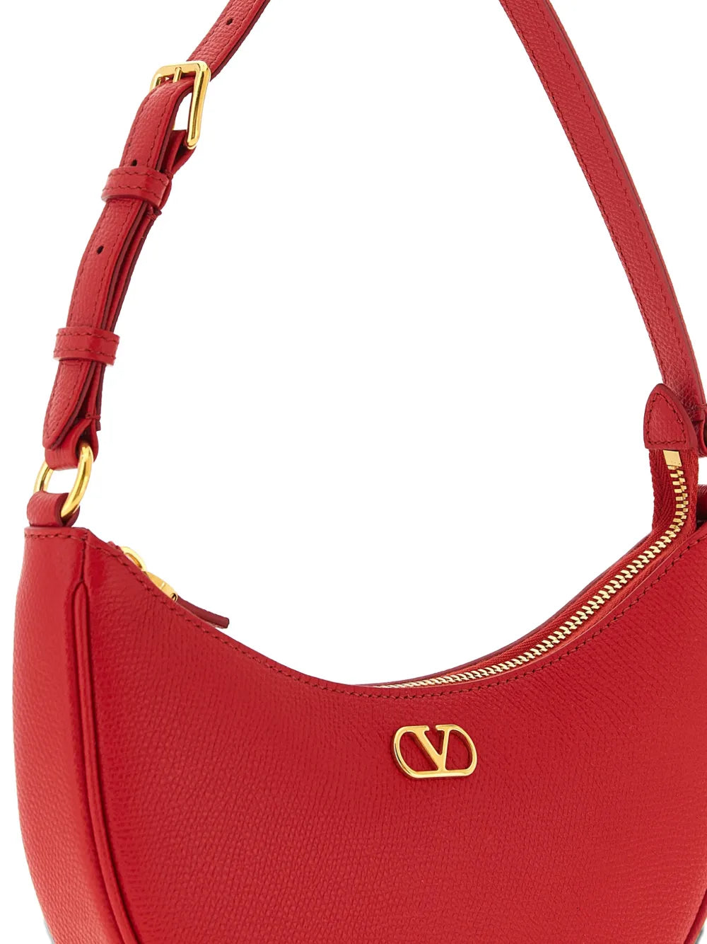 Valentino Garavani Mini Vlogo Leather Shoulder Bag
