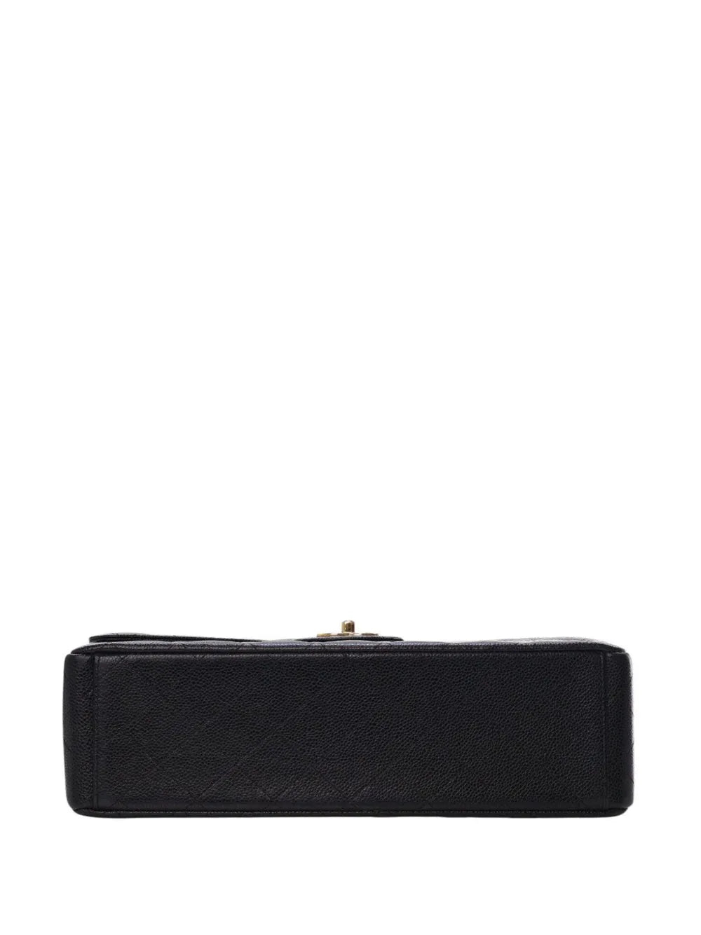 Chanel Pre Owned 2019 Maxi Classic Caviar Double Flap Shoulder Bag