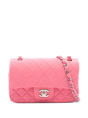Chanel Pre Owned 20 Mini Matelasse 20 Chain Quilted Shoulder Bag