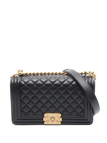 Chanel Pre Owned 2019 Boy Chanel Shoulder Bag