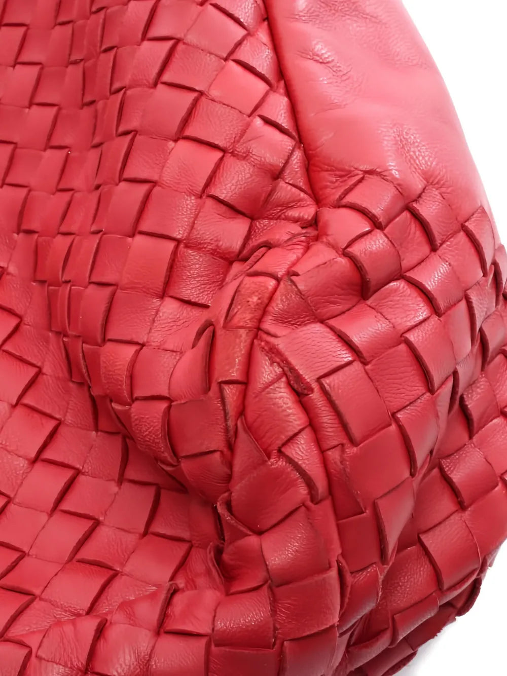 Bottega Veneta Pre Owned 00S Medium Campana Intrecciato Shoulder Bag