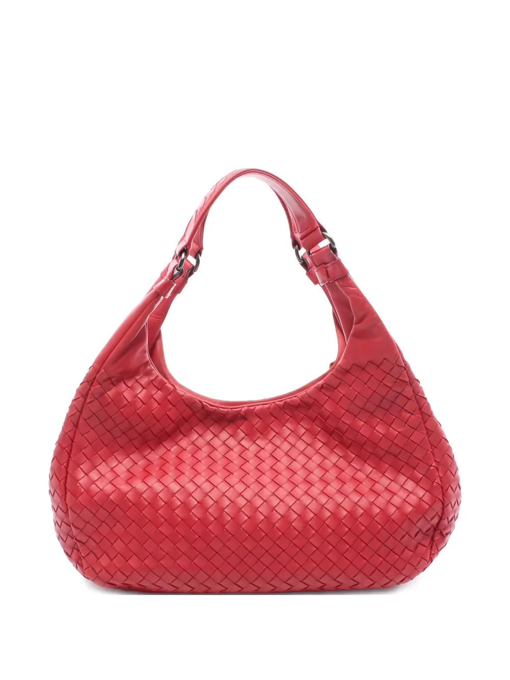 Bottega Veneta Pre Owned 00S Medium Campana Intrecciato Shoulder Bag