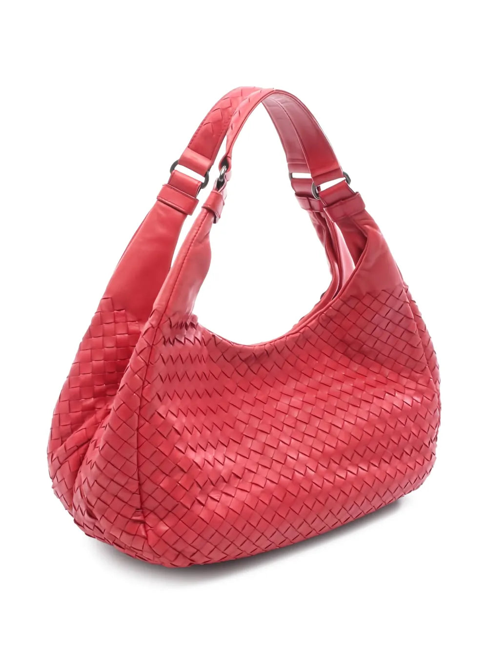 Bottega Veneta Pre Owned 00S Medium Campana Intrecciato Shoulder Bag