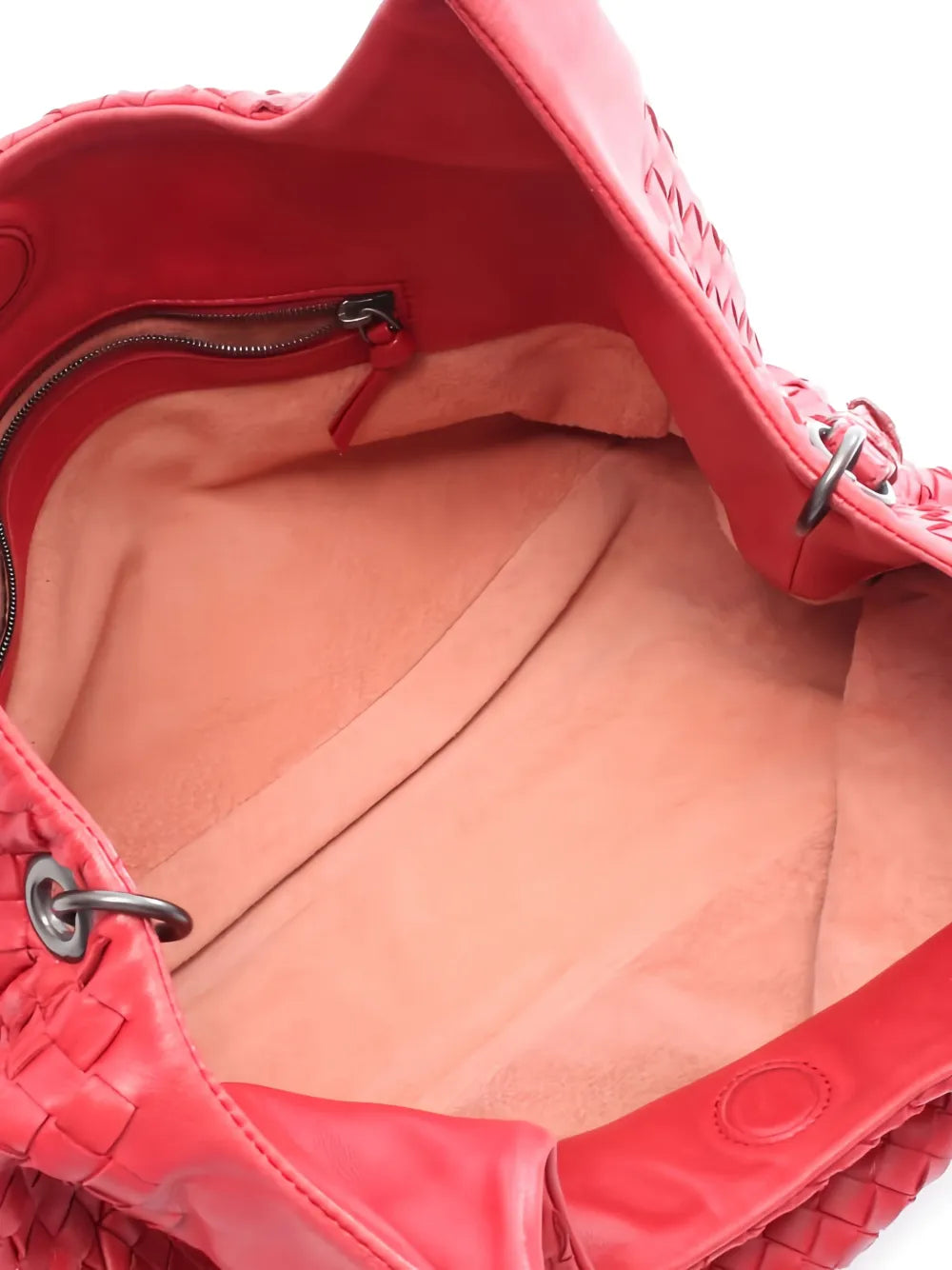 Bottega Veneta Pre Owned 00S Medium Campana Intrecciato Shoulder Bag