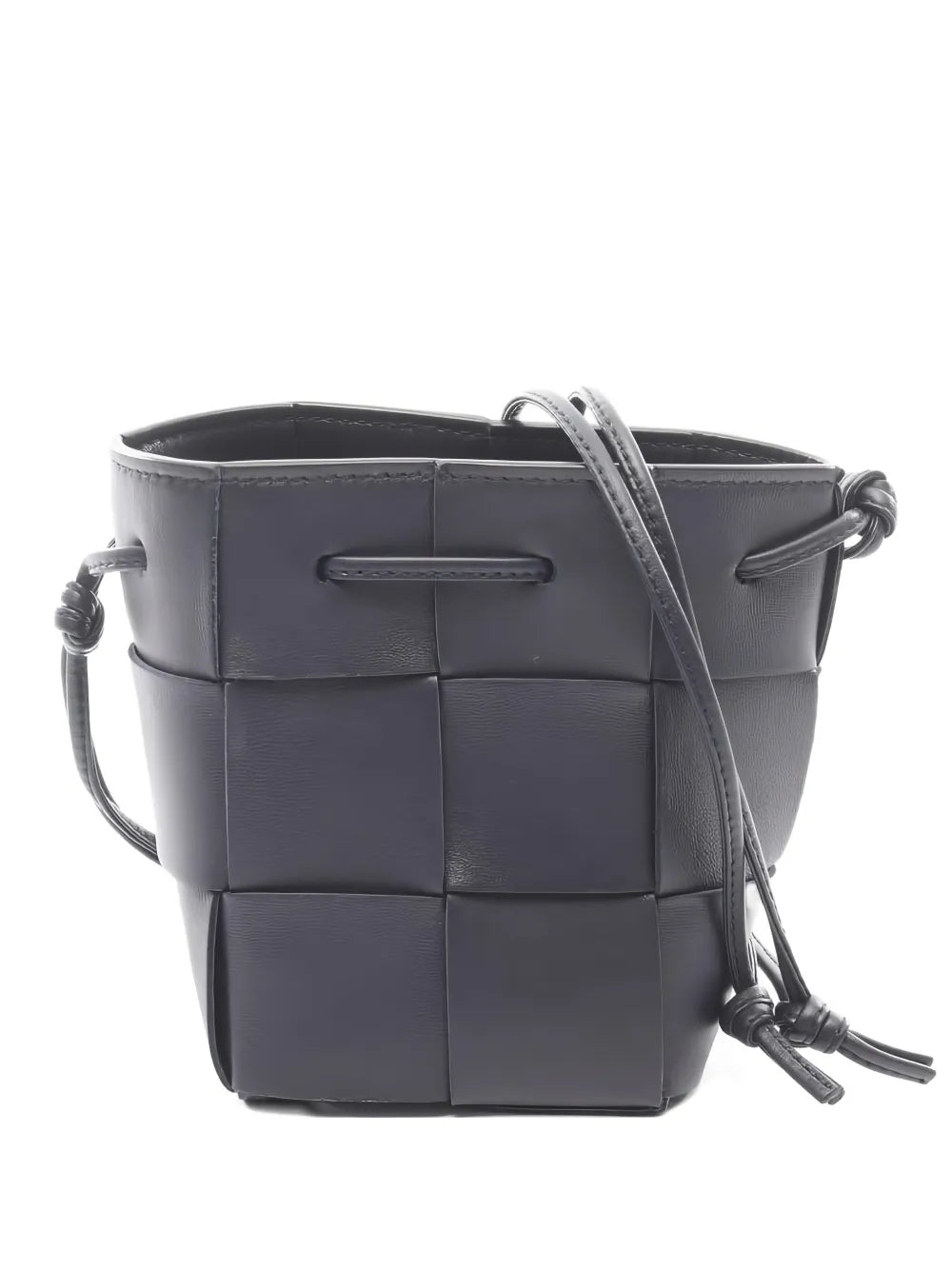 Bottega Veneta Pre Owned 2010S Mini Cassette Leather Bucket Bag
