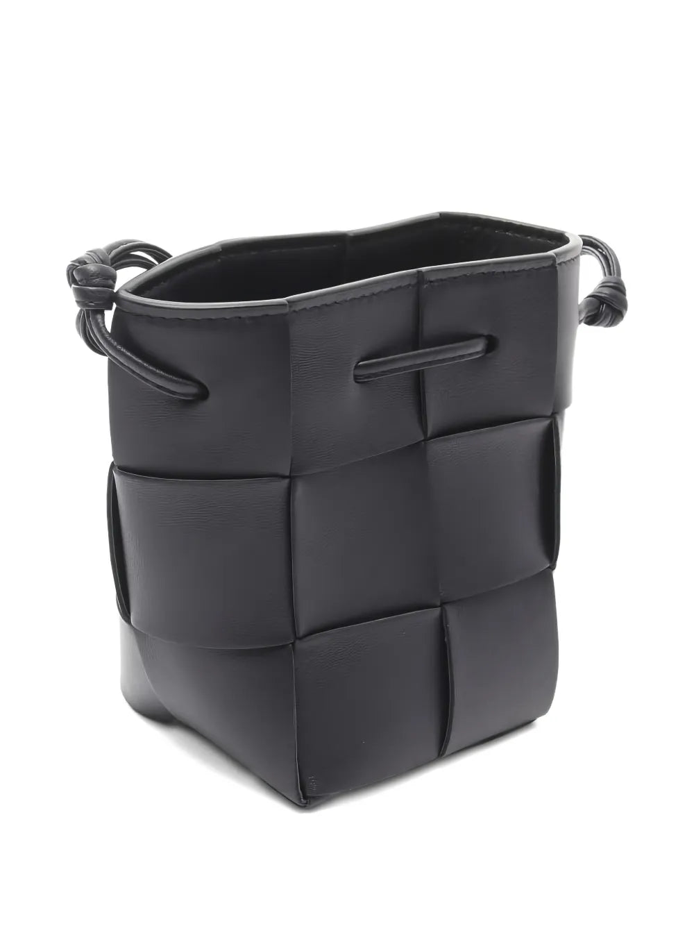 Bottega Veneta Pre Owned 2010S Mini Cassette Leather Bucket Bag
