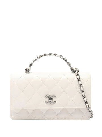 Chanel Pre Owned 2020S Matelasse Phone Case Shoulder Bag