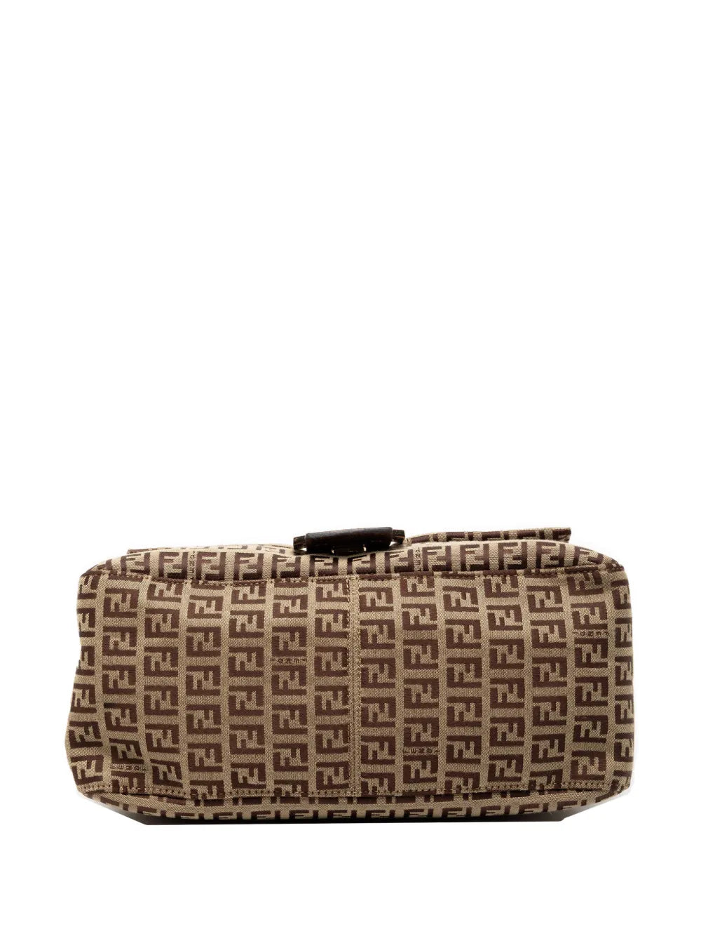 Fendi Pre Owned 2010 2025 Zucchino Canvas Mamma Forever Shoulder Bag