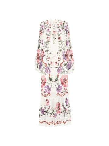 Farm Rio Floral Print Maxi Dress