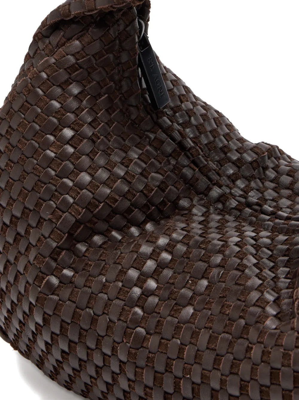 St Agni Mini Bon Bon Woven Satchel
