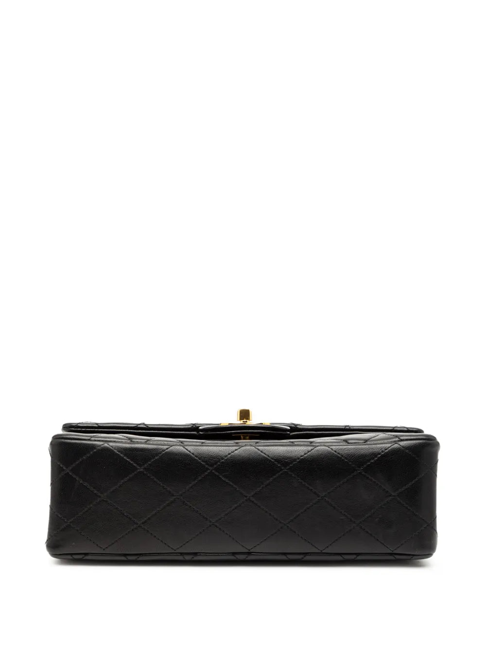 Chanel Pre Owned 1986 1988 Small Classic Lambskin Double Flap Shoulder Bag