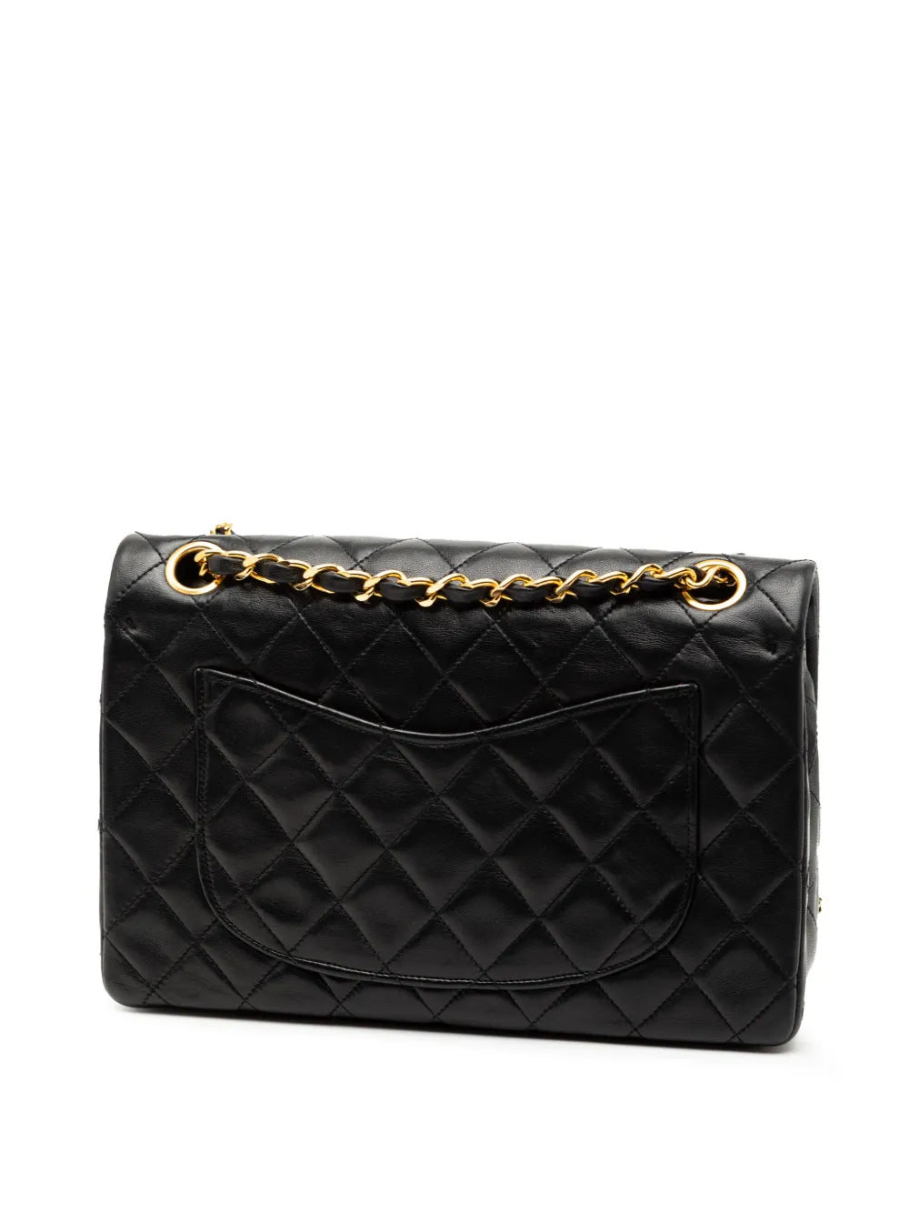 Chanel Pre Owned 1986 1988 Small Classic Lambskin Double Flap Shoulder Bag